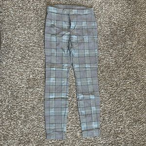 Black and white Check pants